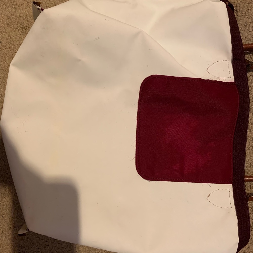 USED MAGENTA LONGCHAMP BAG - Picture 2 of 5